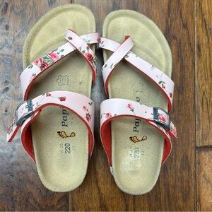 Papillio Kids Floral Pink Sandals